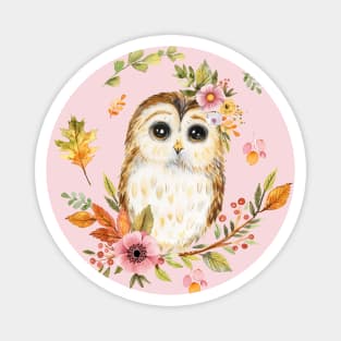 Loving Owl Magnet